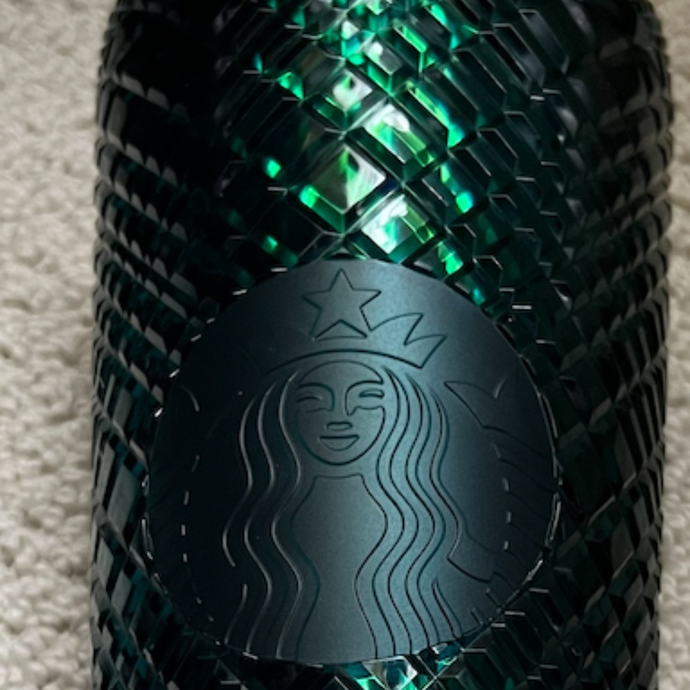 rare emerald jewel starbucks venti  tumbler sold out
